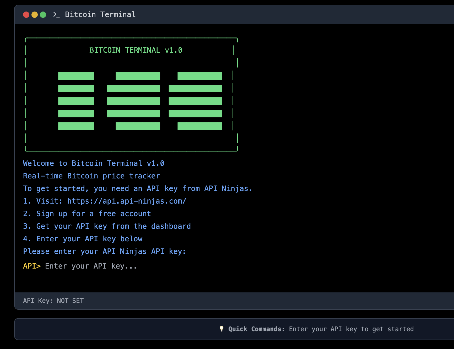 Bitcoin Terminal