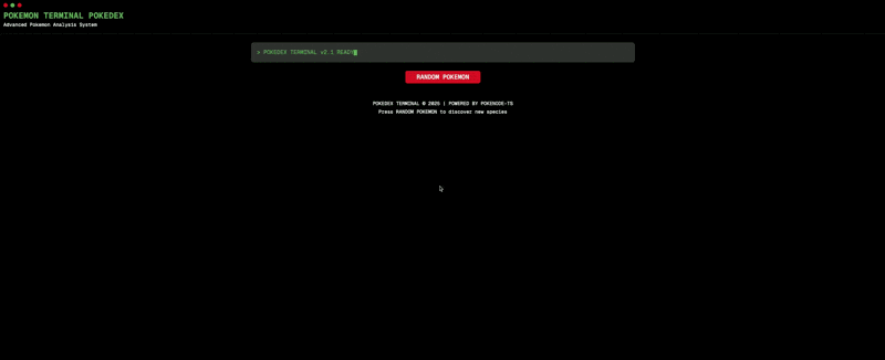 Pokedex API